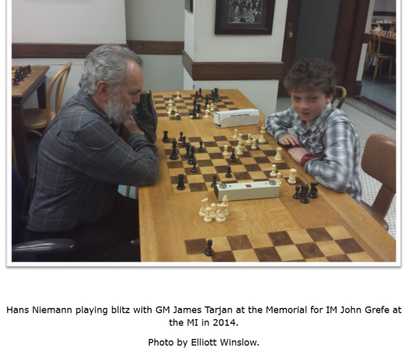 Hans Niemann and Daniel Naroditsky play 20-game 3+0 blitz match on